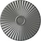 Ekena Millwork Shakuras Ceiling Medallion (For Canopies up to 5 1/2"), Hand-Painted Silver, 29 1/2"OD x 2"P CM30SHSLS - alternate 1